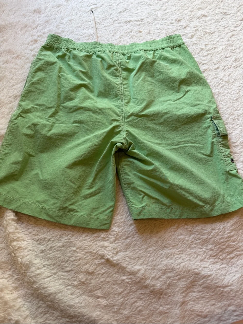 Polo by Ralph Lauren Men’s Green Swim Trunks Size Medium 9”inseam